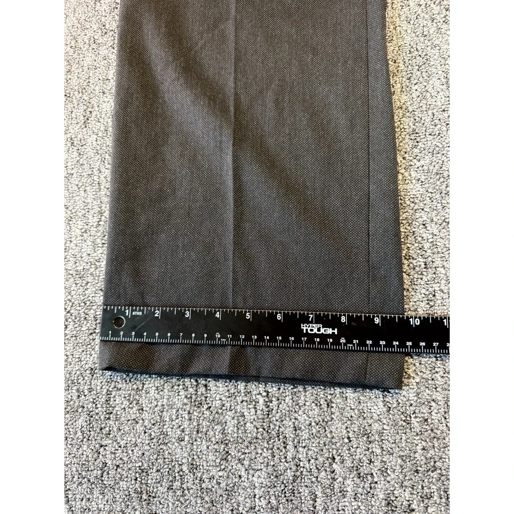 Banana Republic Classic Dress Pants Men 38x32 Gray Straight Leg High Rise Formal